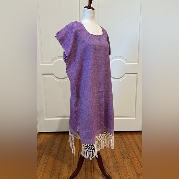 Pedal loom Mexican Dress! Summer Dress! Huipil style! - Picture 4 of 6